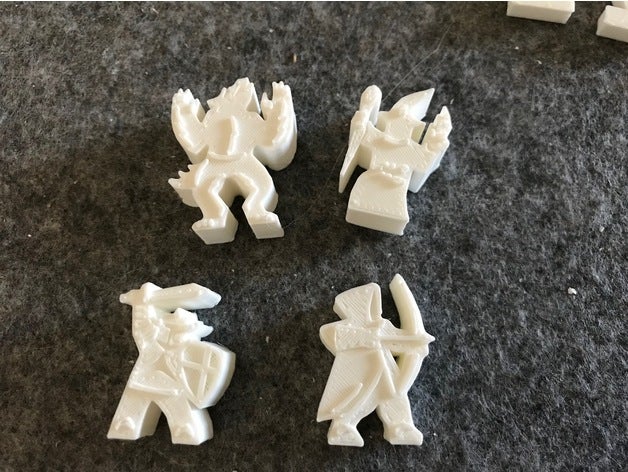 3D Printable Meeple 3D model 3D printable