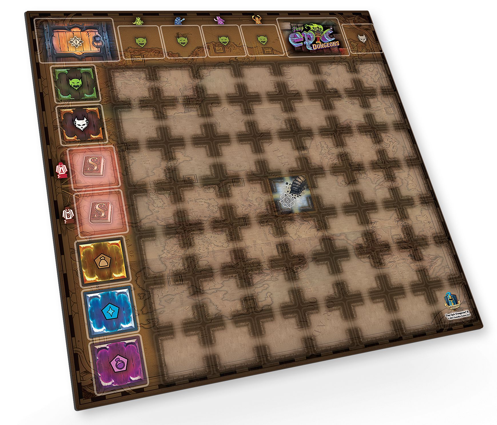 Serena Augment Isoleren Tiny Epic Dungeons Gaming Mat - Gamelyn Games - More Fun Faster