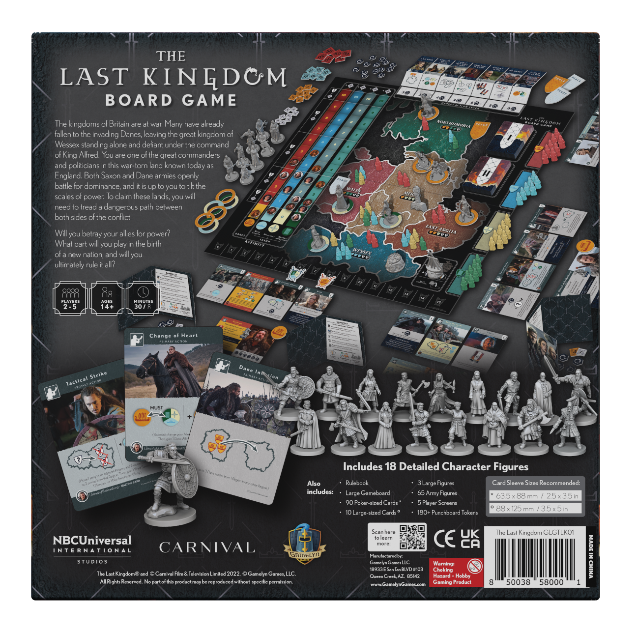 The Last Kingdom Board Game, Board Game