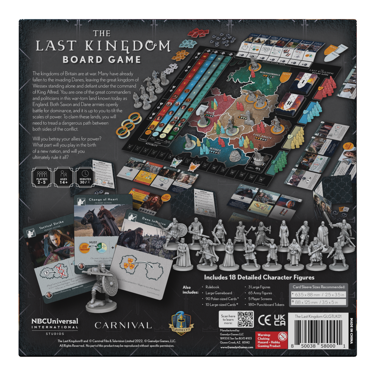 The Last Kingdom Board Game - DESTINY IS ALL.