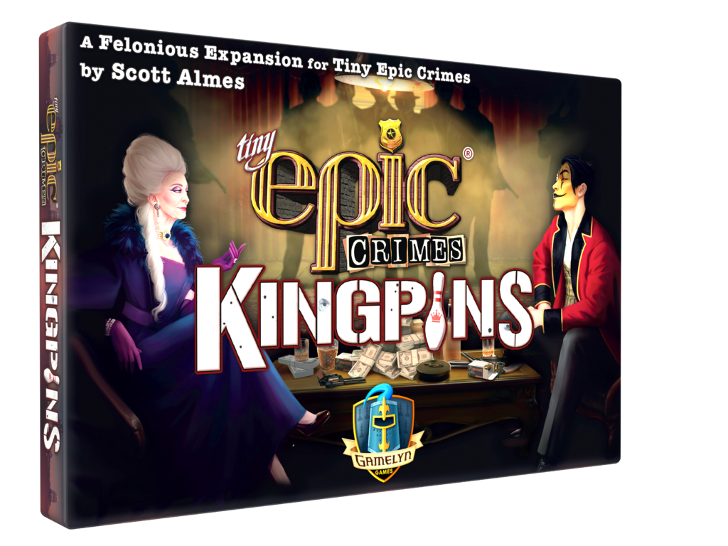Tiny Epic Crimes Kingpins Expansion Gamelyn Games More Fun Faster